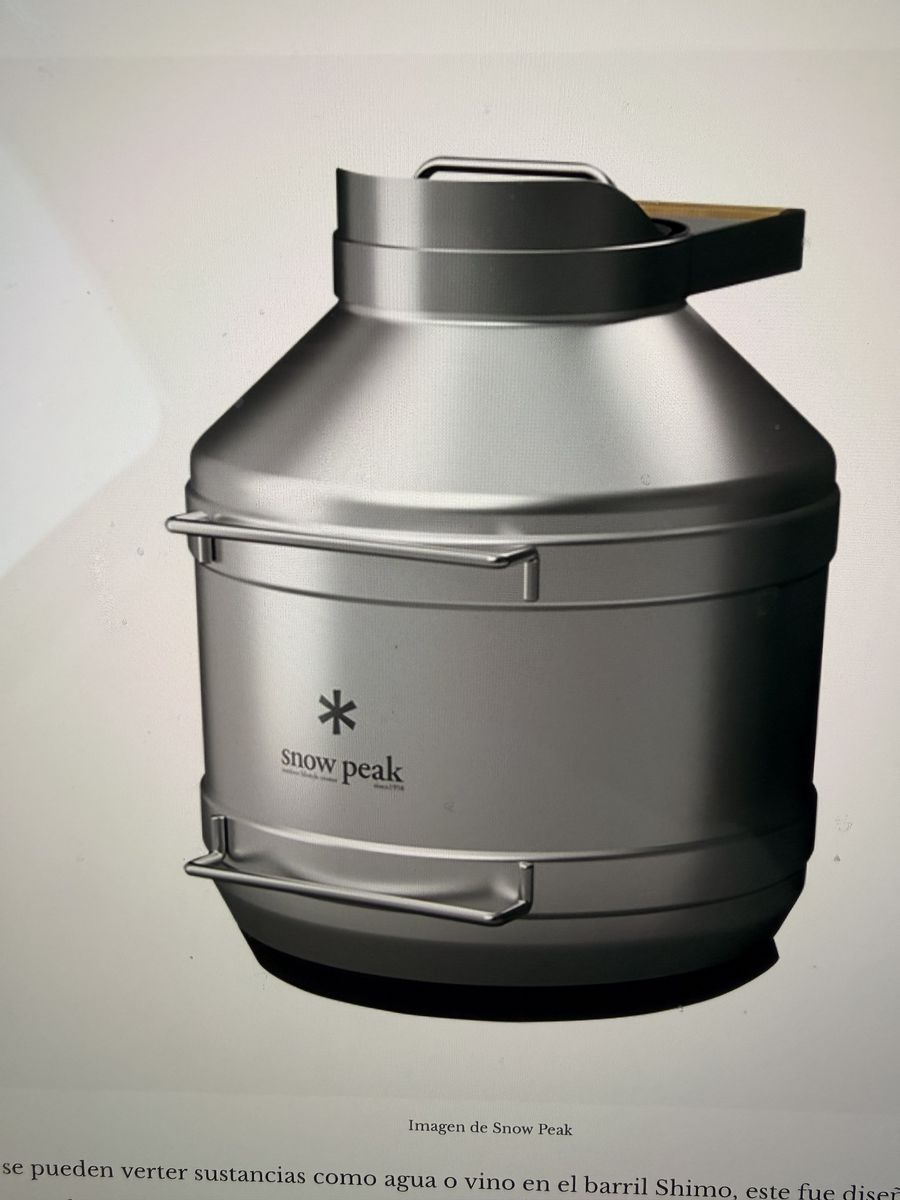 Shimo Barrel Beberage Container For Beer Or Wine