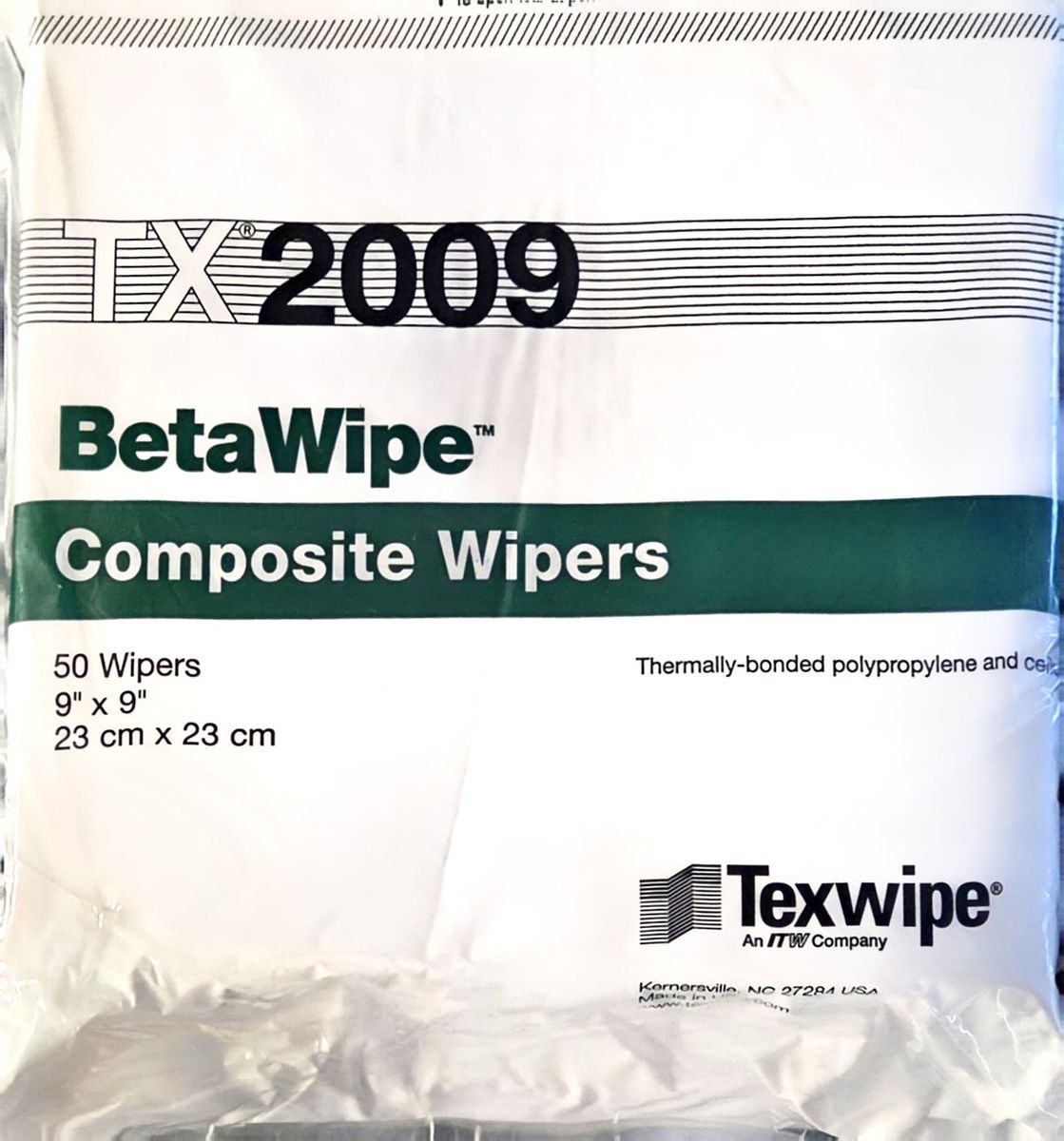 Texwipe TX2009 BetaWipe Composite Cleanroom Wipers