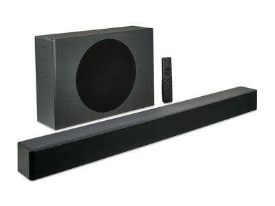 Onn 2.1 Soundbar And Sub OBO