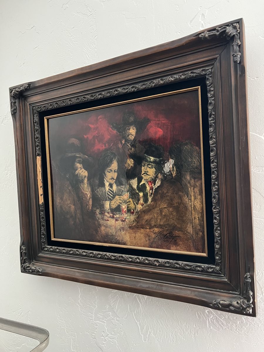 Ray McCarty The Poker Game 1978