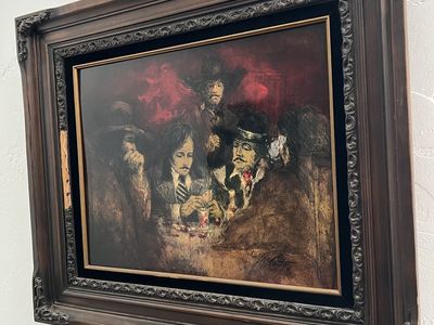 Ray McCarty The Poker Game 1978