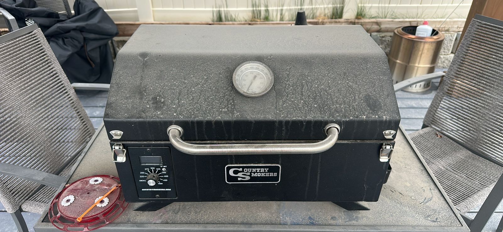Country portable pellet smoker