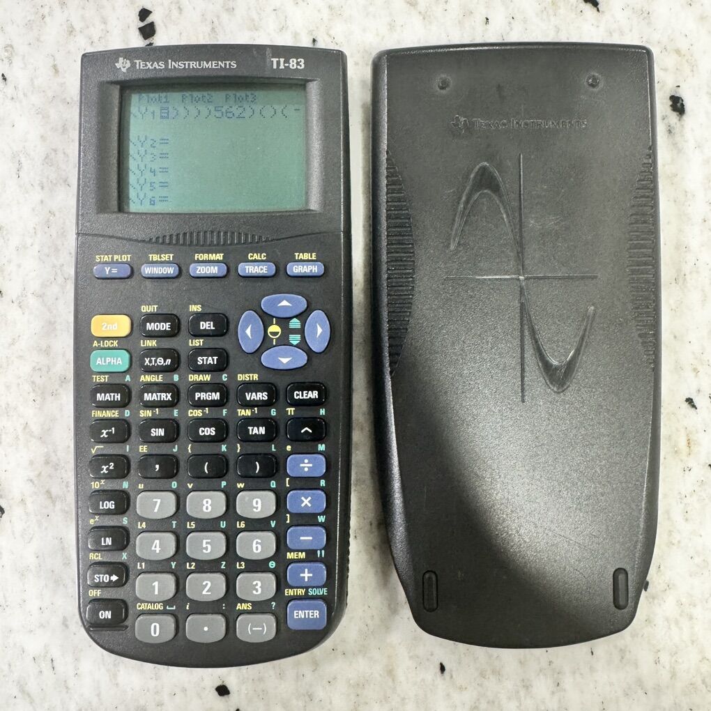 TI-83 TI83 Graphing Scientific Calculator Math