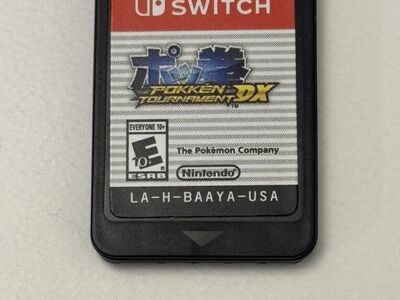 Nintendo Switch Game / Pokken Tournament DX