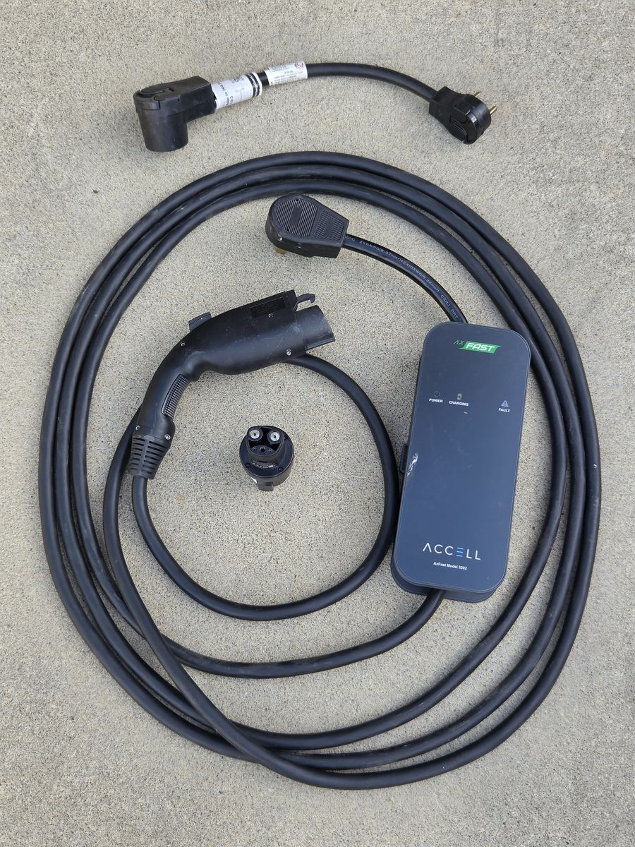 Level 2 Portable EV Charger w/ NACS Adapter