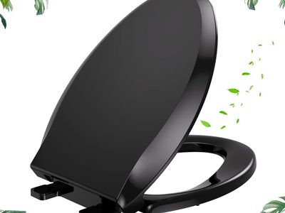 YASFEL Standard Universal elongated Toilet Seat,Soft Close,Ergonomic Toilet Bowl Seat,Fits for Standard elongated
