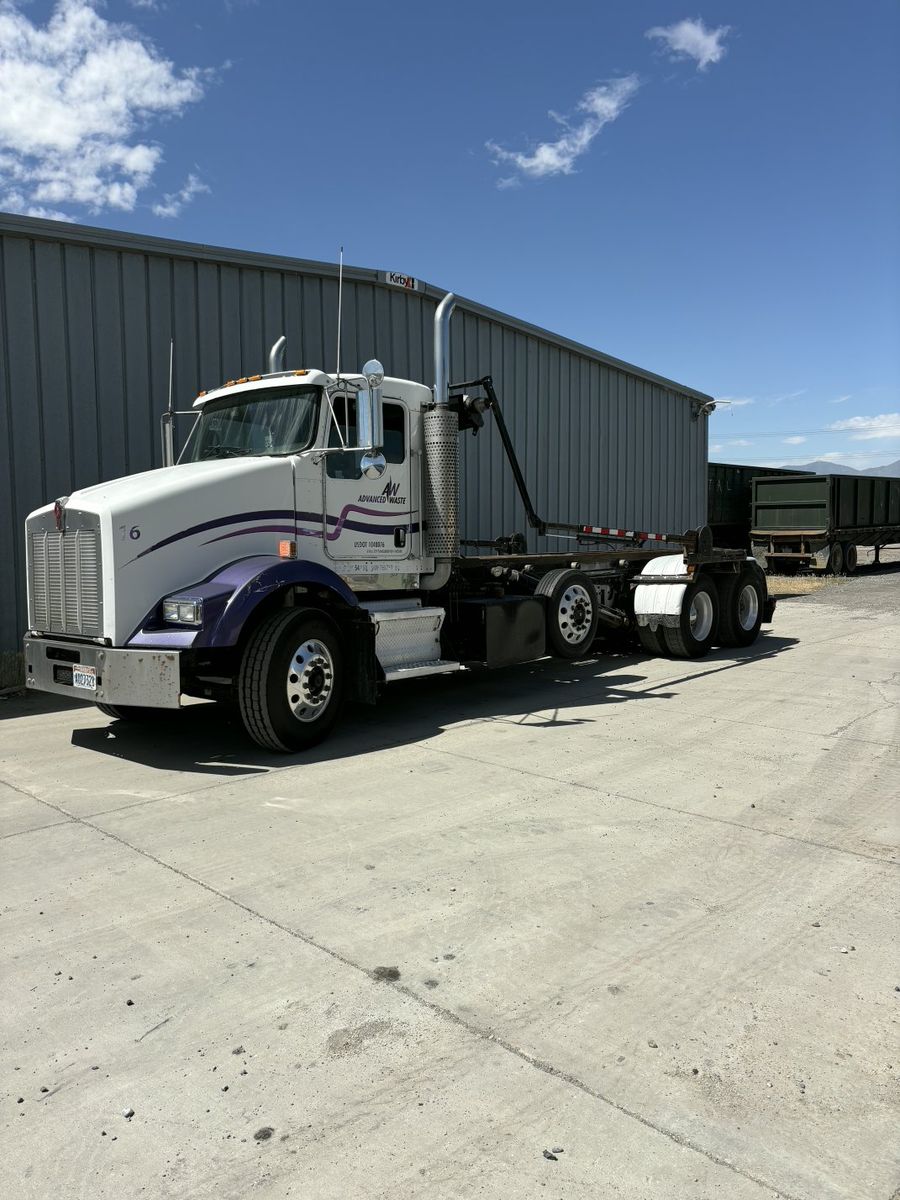 2007 t800 kenworth rolloff