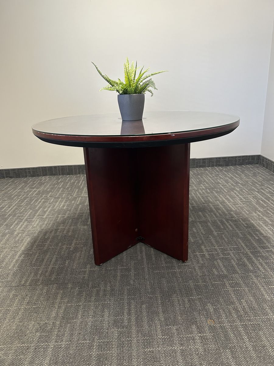 Round Table Glass Top