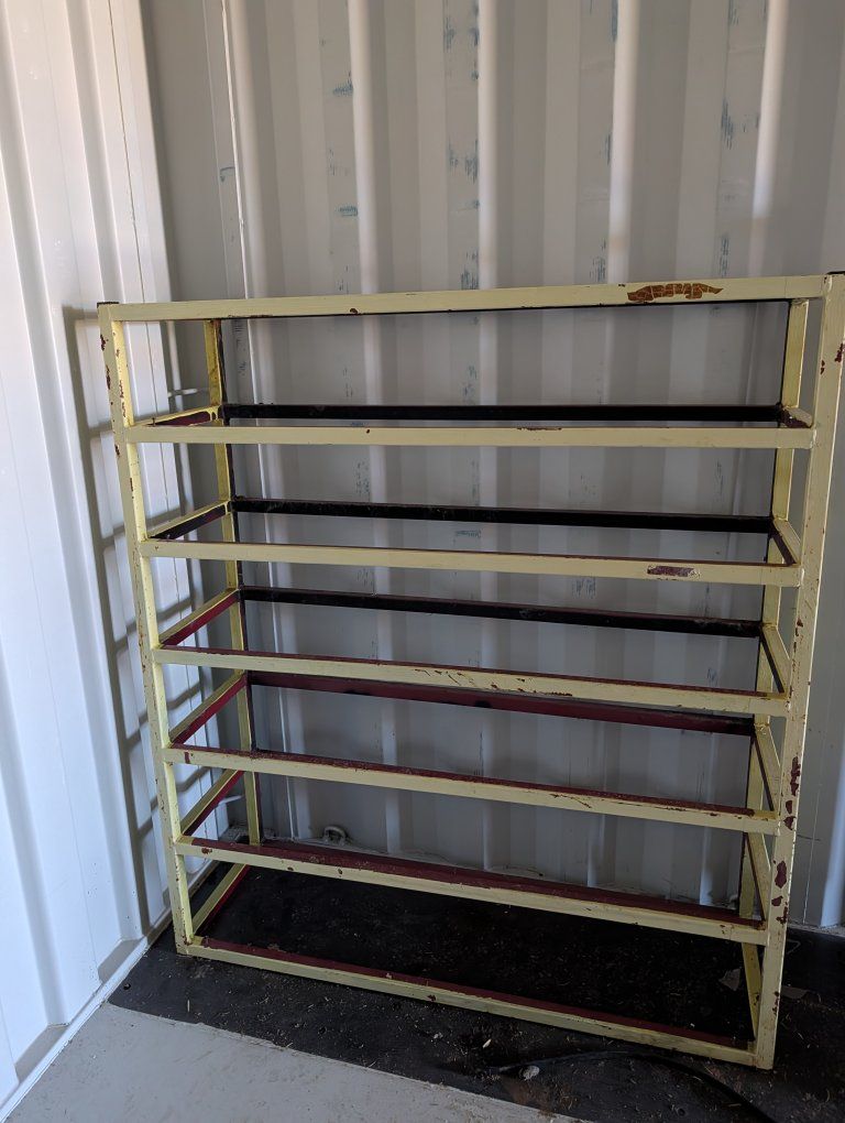 heavy duty steel shelving