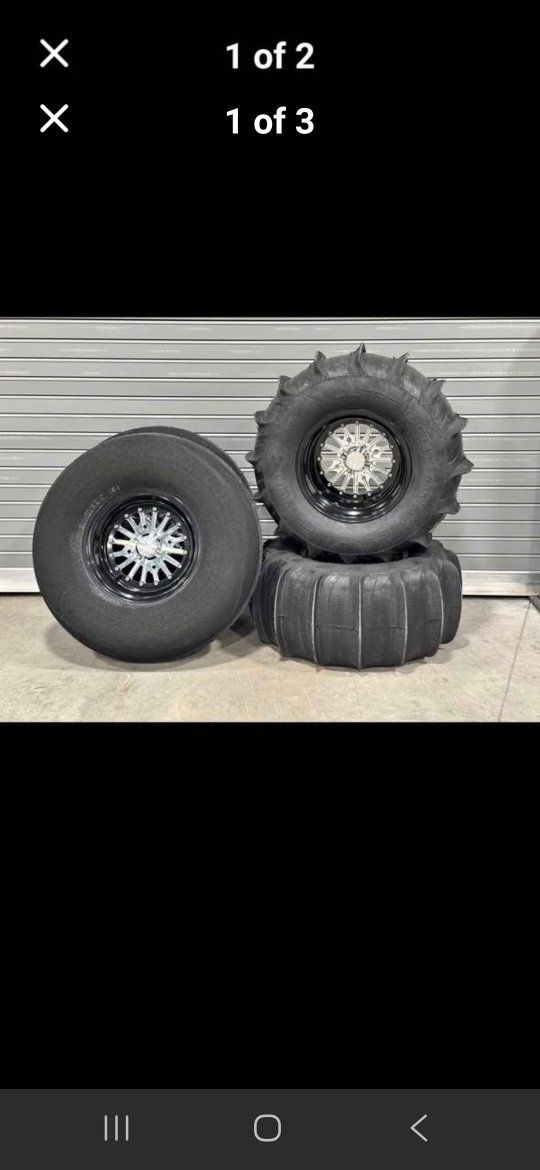 4x156 Packard element FF sand tires