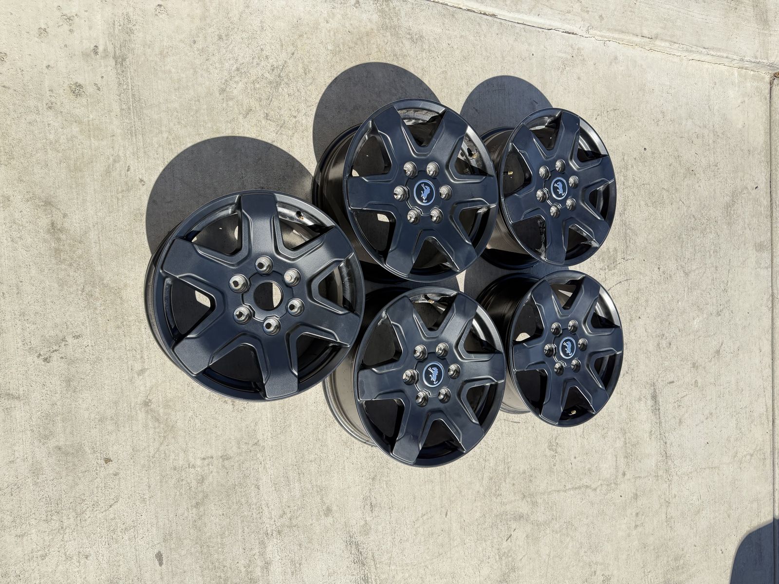 Ford Bronco Rims 17" Like New