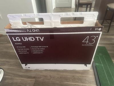 LG UHD TV 43” excellent condition