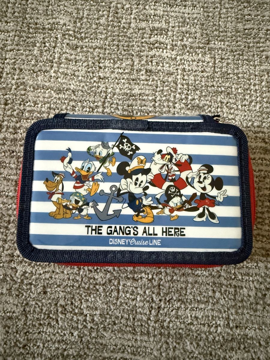 Disney "The Gang's All Here" Pencil Case/Organizer - Mickey, Donald, Goofy, Pluto