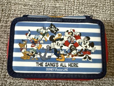 Disney "The Gang's All Here" Pencil Case/Organizer - Mickey, Donald, Goofy, Pluto