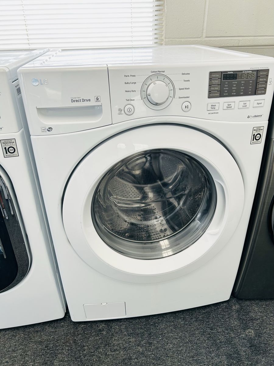 LG 4.5 cu ft capacity washing machine