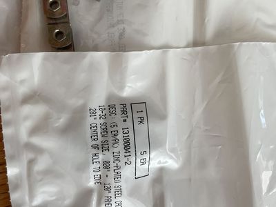 13100041-2 Zinc Plated Steel Cage Clip Nits