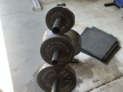 Weight plates and weight tree