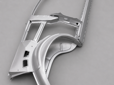 Mustang Fastback Quarter / Door Frame