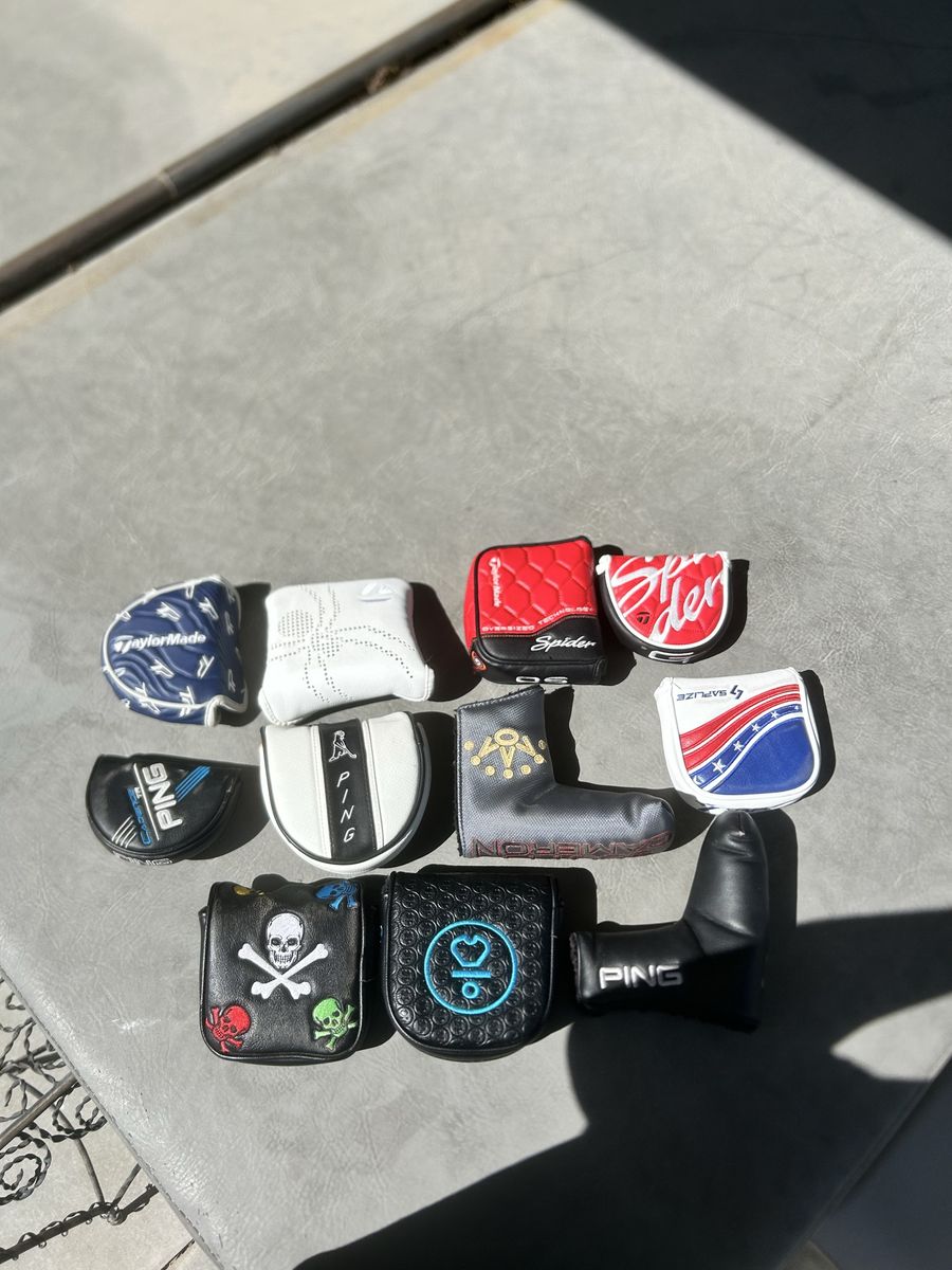 Assortment of putter covers