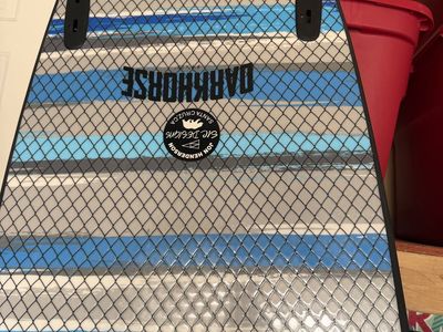 SIC Maui Darkhorse 8'4" Soft Top Surfboard Blue Stripe