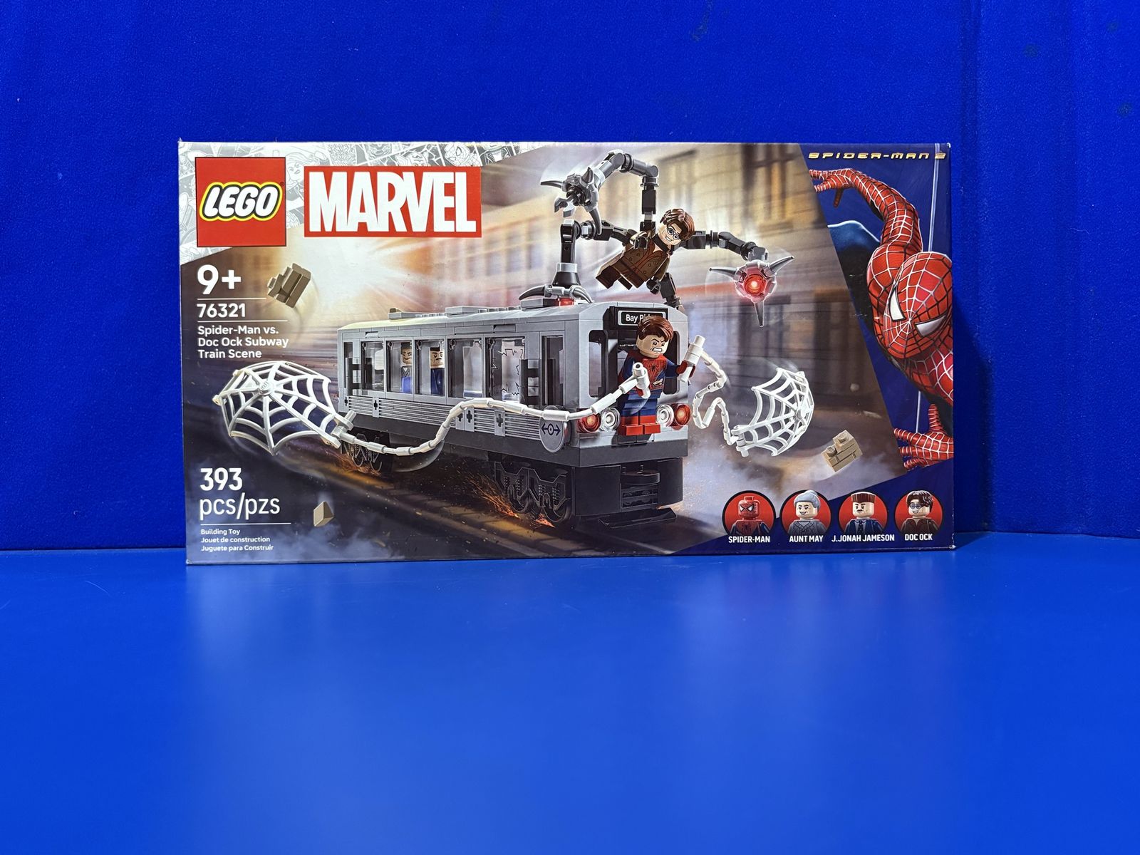 Lego Marvel 76321 Spider-Man vs Doc Ock Subway Train Scene