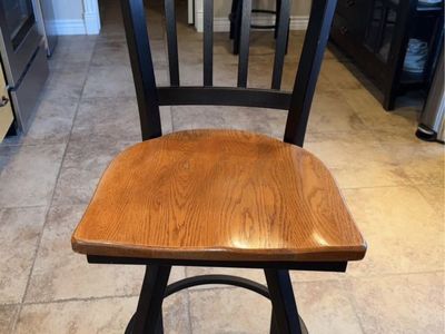 Set of 5 Heavy-Duty Steel High Bar Stools