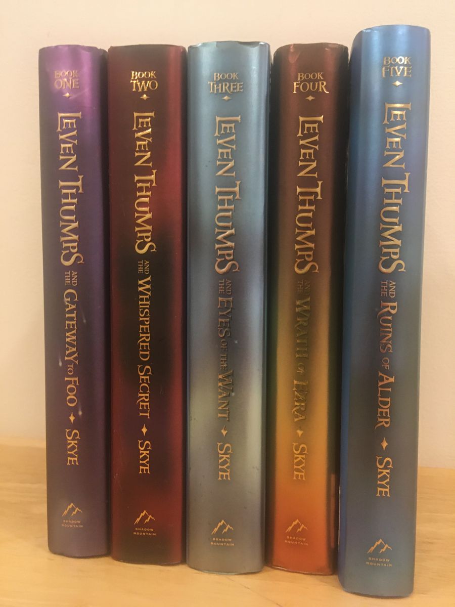 Leven Thumps Series Books 1-5 by Obert Skye Hardcover Set