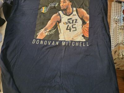 Utah Jazz Shirt Yoith Size Large
