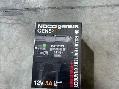 NOCO Genius GEN5X1 12V 5A Onboard Battery Charger