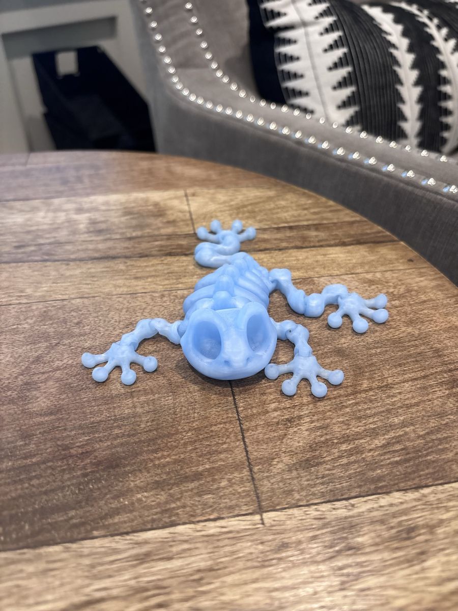 3d printed skeleton frog