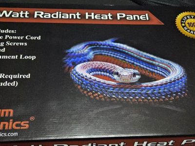 80W Radiant Heat Panel – Brand New (Vivarium Elect
