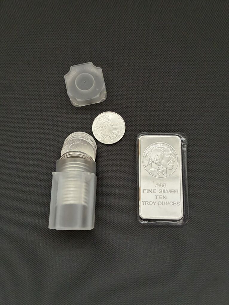 Silver Rounds, Silver Bars, Silver Bullion $85
