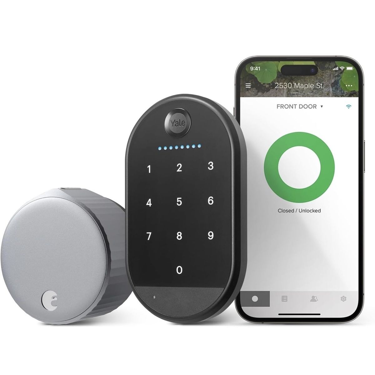 Yale August WiFi Smart Lock with Keypad - Silver
