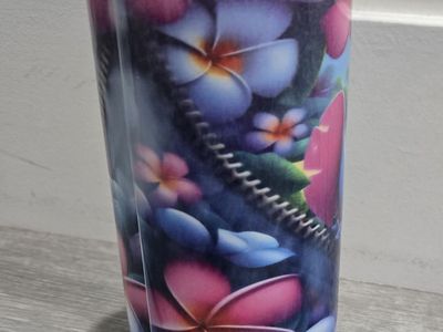 Disney Lilo & Stitch "Ohana Means Family" Water Bottle Tumbler