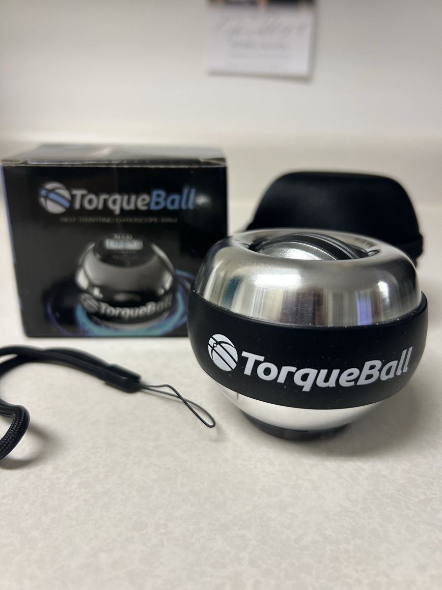TorqueBall Self-Starting Gyroscope Ball Wrist & Forearm Strengthener with Digital Counter
