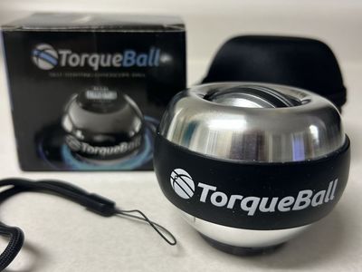 TorqueBall Self-Starting Gyroscope Ball Wrist & Forearm Strengthener with Digital Counter