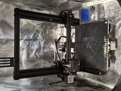 Creality Ender 3 Pro 3d printer upgraded