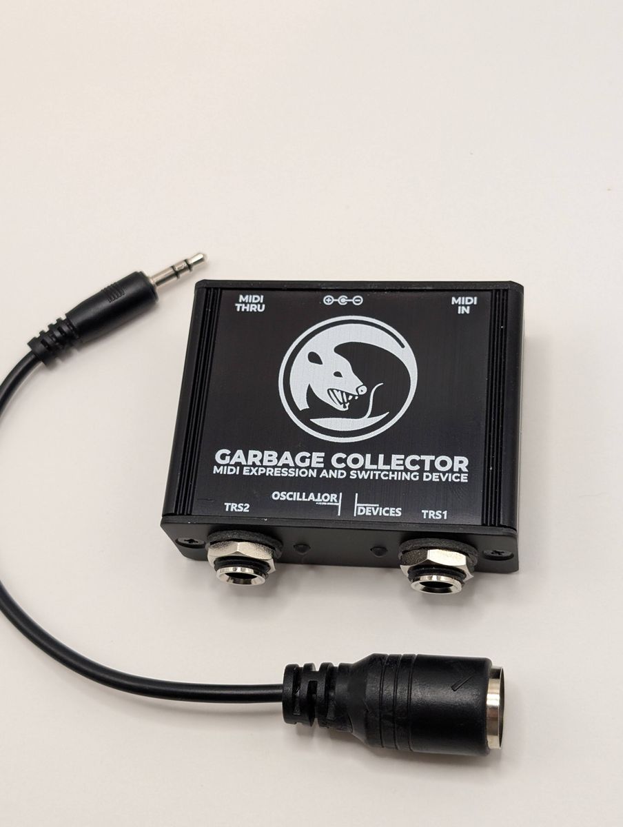 Oscillator Devices Garbage Collector Midi to Expression Pedal Converter