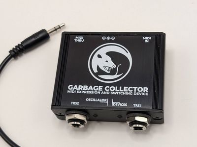 Oscillator Devices Garbage Collector Midi to Expression Pedal Converter