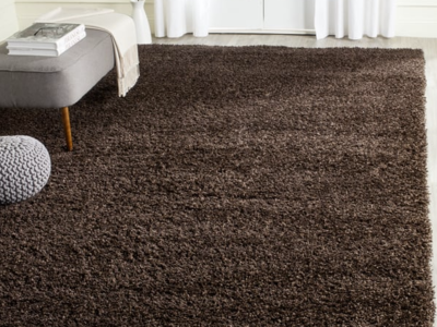 California Shag Brown Area Rug by Safavieh