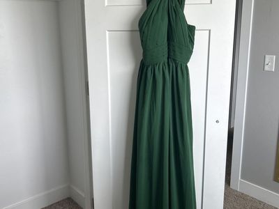 Formal Dress (Prom, Hoco, Gala) - Green - Size 14