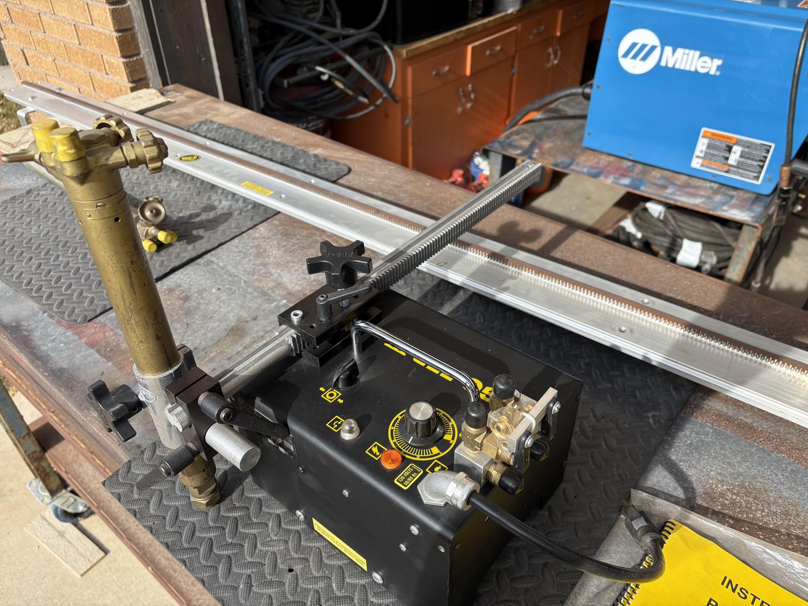 Oxy Acetylene Track Burner Gopher 3