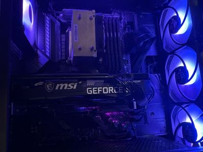 Gaming PC, intel core i5 11th gen, rtx 3050, 32gb ddr4 ram, msi case and msi 750 power supply.