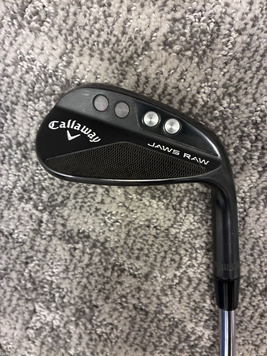 Callaway Jaws Raw 50-degree Wedge - Black, 10S Bounce - Right-Handed golf club
