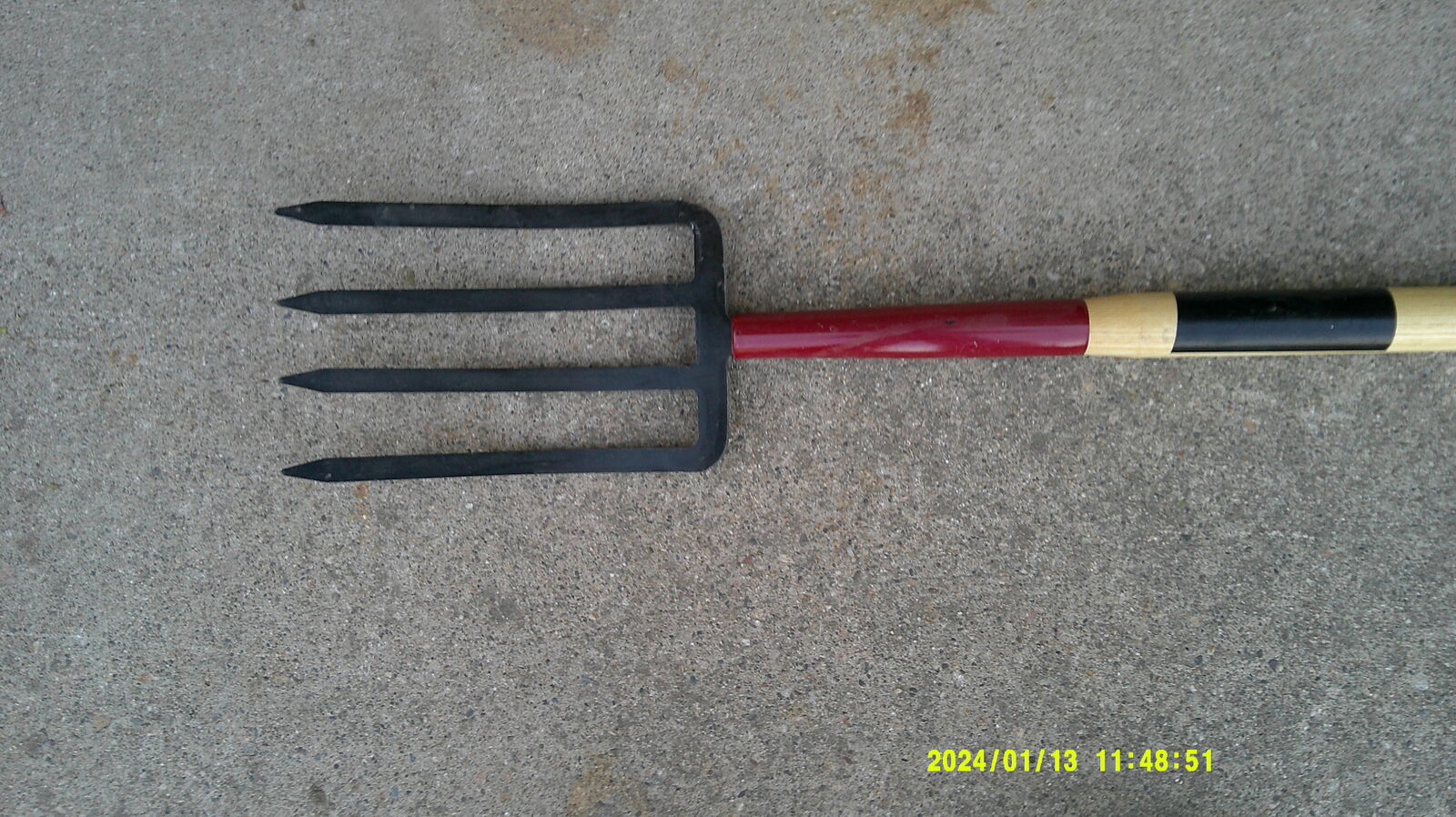 Potato Pitchfork Extended Handle 40 Inches Long  Maximizes: Reach  $25