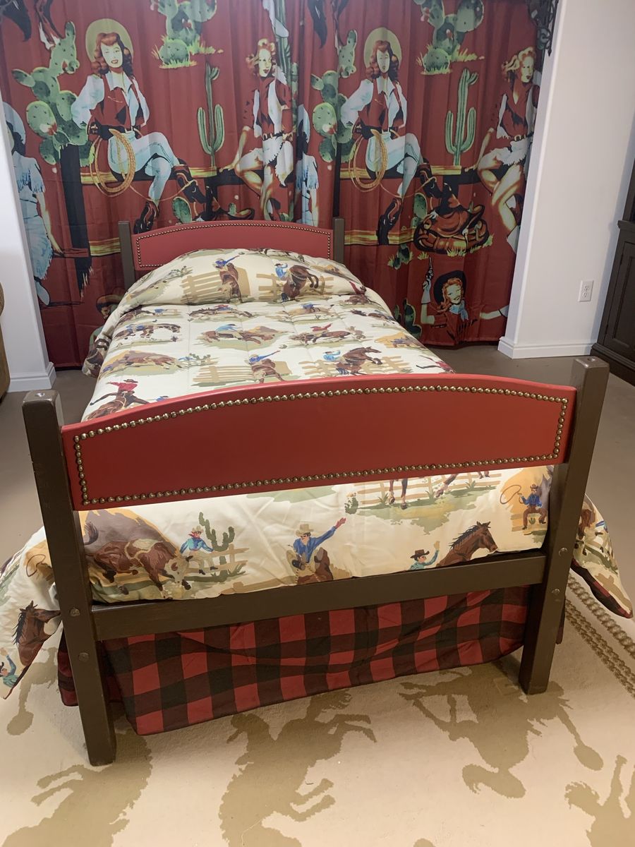 Custom made Cowboy bed