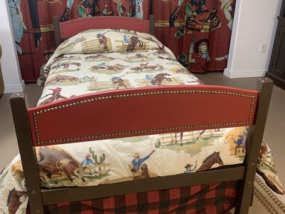 Custom made Cowboy bed
