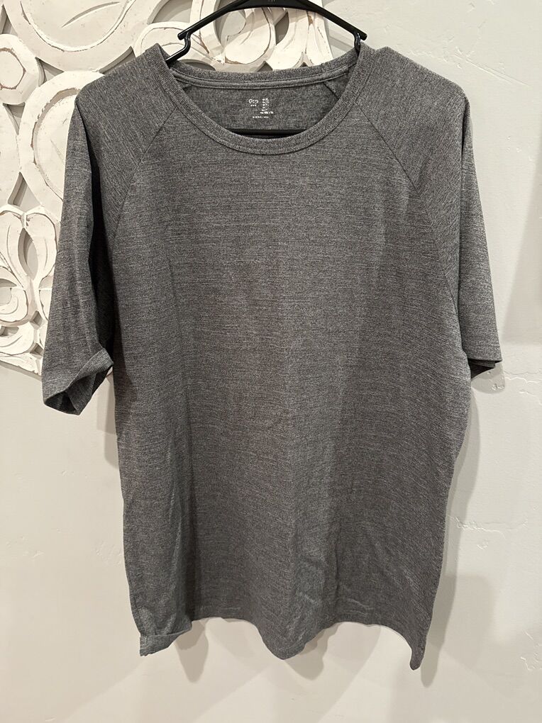 Gap Size Xl, Heather, Gray Short Sleeve Shirt