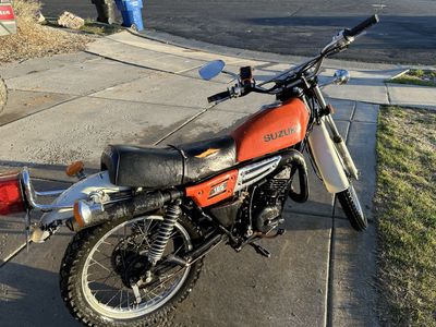 Suzuki Motorcycle 1977 TS185
