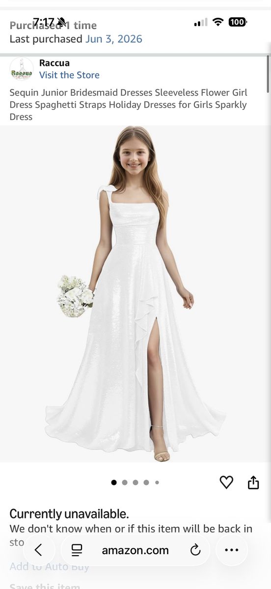 Multiple girls white dresses size 13